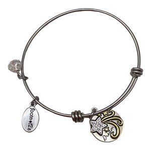 Footnotes Dream Never Stop Dreaming Bracelet Stainless Steel Expandable Charm
